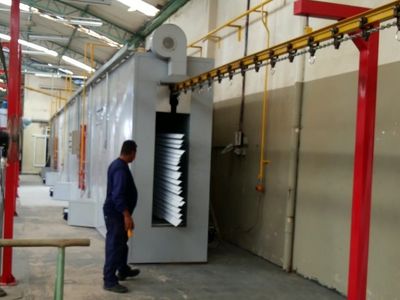 Linha de pintura industrial Maxitherm