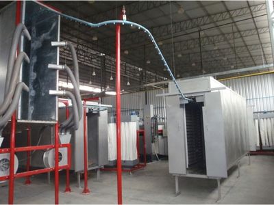 Sistema de pintura líquida para indústrias Maxitherm