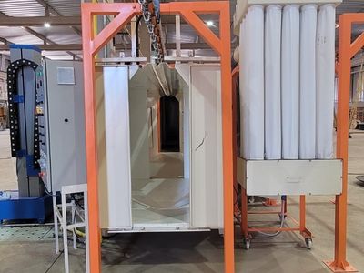 Transportador aéreo para linha de pintura industrial Maxitherm